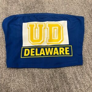 University of Delaware custom Tube Top